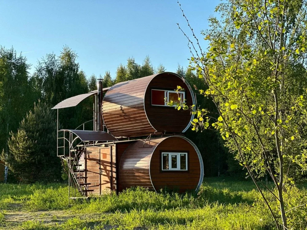 Бунгало на поляне "Нота Времени" на турбазе "Таволга"